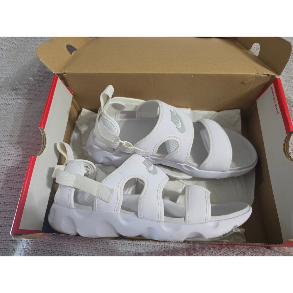 Nike Owaysis Sandal White Pure Platinum CK9283-100 Womens 9